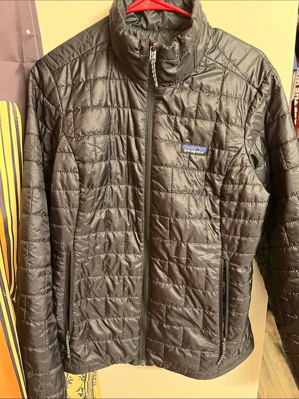 Patagonia Black Quilted Puffer Jacket women’s